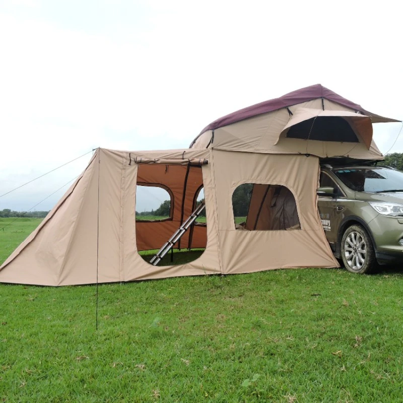 4-6 person car tent Waterproof Sunshade Folding Roof Top Pop-up Car Camping Outdoor Tent with Awning
4-6 person car tent Waterproof Sunshade Folding Roof Top Pop-up Car Camping Outdoor Tent with Awning