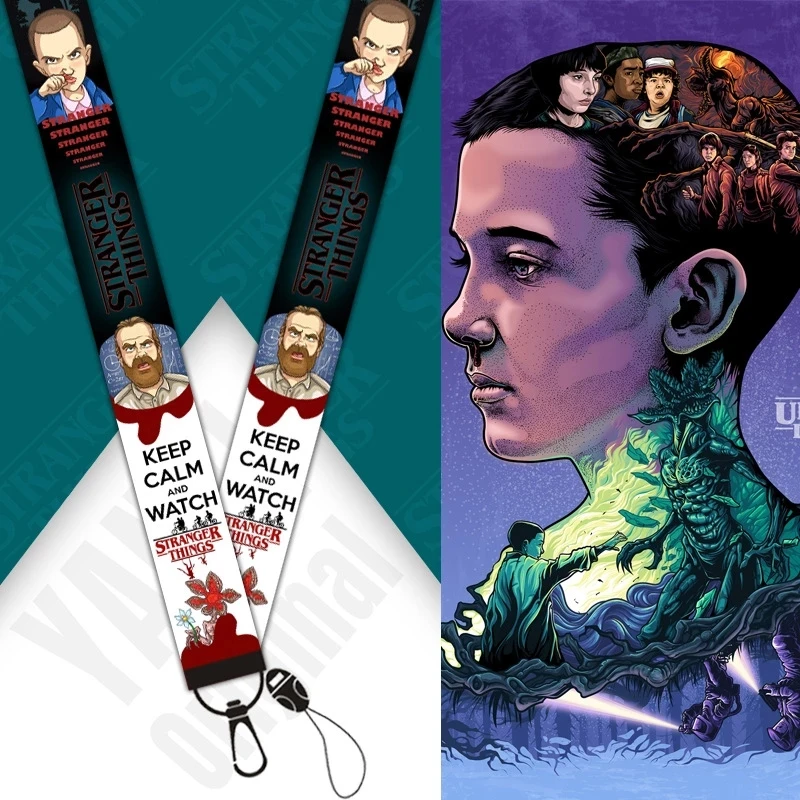 Stranger Things Tv Show keychain Mobile Phone ID Badge Holder keys Straps Neck lanyard Accessories dropshipping
Stranger Things Tv Show keychain Mobile Phone ID Badge Holder keys Straps Neck lanyard Accessories dropshipping