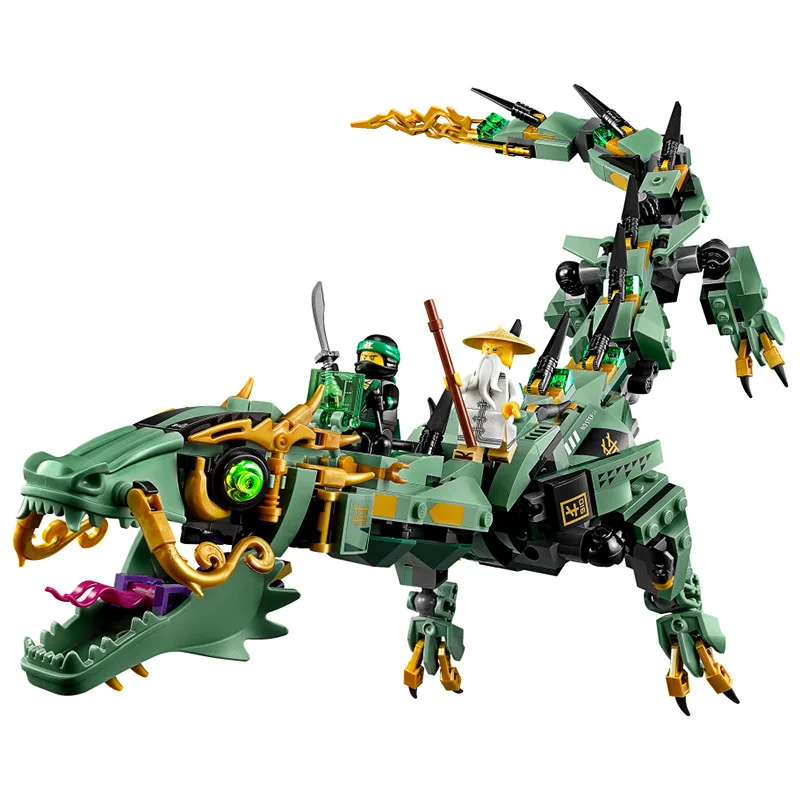 574pcs Mecha Dragon Building Blocks Toys For Kids Compatible lepinge 70612 Ninjagoes Green Ninja Mech Dragon Blocks
574pcs Mecha Dragon Building Blocks Toys For Kids Compatible lepinge 70612 Ninjagoes Green Ninja Mech Dragon Blocks