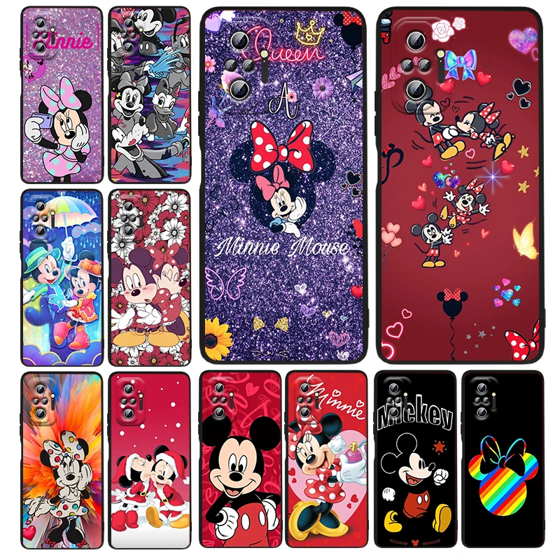 Anime Disney Mickey Minnie Phone Case For Xiaomi Redmi Note 12 11E 11S 11 11T 10 10S 9 9T 9S 8 8T Pro Plus 5G Black Cover
Anime Disney Mickey Minnie Phone Case For Xiaomi Redmi Note 12 11E 11S 11 11T 10 10S 9 9T 9S 8 8T Pro Plus 5G Black Cover