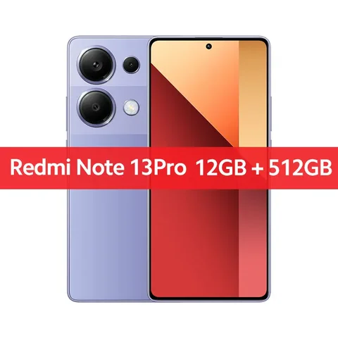 Глобальная версия Xiaomi Redmi Note 13 Pro, 4G, 200 МП, OIS-камера, 67 Вт, турбозарядка, MediaTek Helio G99-Ultra, 6,67-дюймовый AMOLED-дисплей, NFC