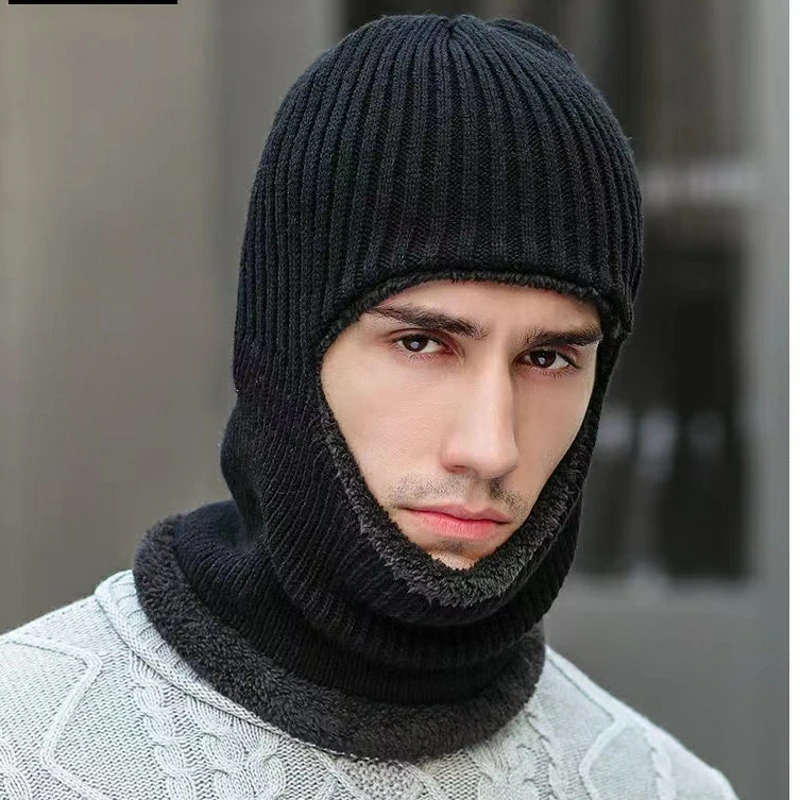 Coral Winter Warm Hat Men Soft Beanie Gorras Knitted Double Layer Cap Full Face Cover Balaclava Bonnet Hats Unisex Ski Mask
Coral Winter Warm Hat Men Soft Beanie Gorras Knitted Double Layer Cap Full Face Cover Balaclava Bonnet Hats Unisex Ski Mask