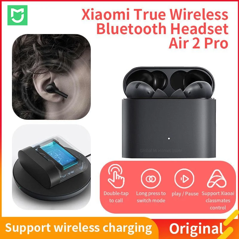 New Xiaomi Air 2 Pro Wireless Earphone Environmental Noise Cancellation 3Mic TWS Mi True Earbuds Airdots 2 Pro Wireless Stereo
New Xiaomi Air 2 Pro Wireless Earphone Environmental Noise Cancellation 3Mic TWS Mi True Earbuds Airdots 2 Pro Wireless Stereo