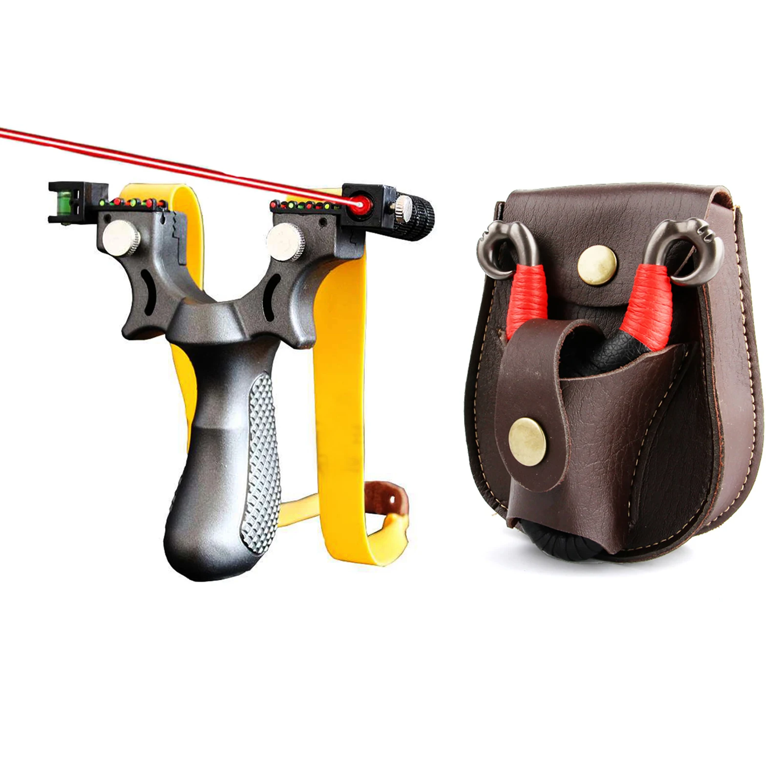 2pc/set Infrared Aiming Slingshot With Flat Rubber Band Durable 98K For Outdoor Game Hunting Shooting High Precision
2pc/set Infrared Aiming Slingshot With Flat Rubber Band Durable 98K For Outdoor Game Hunting Shooting High Precision