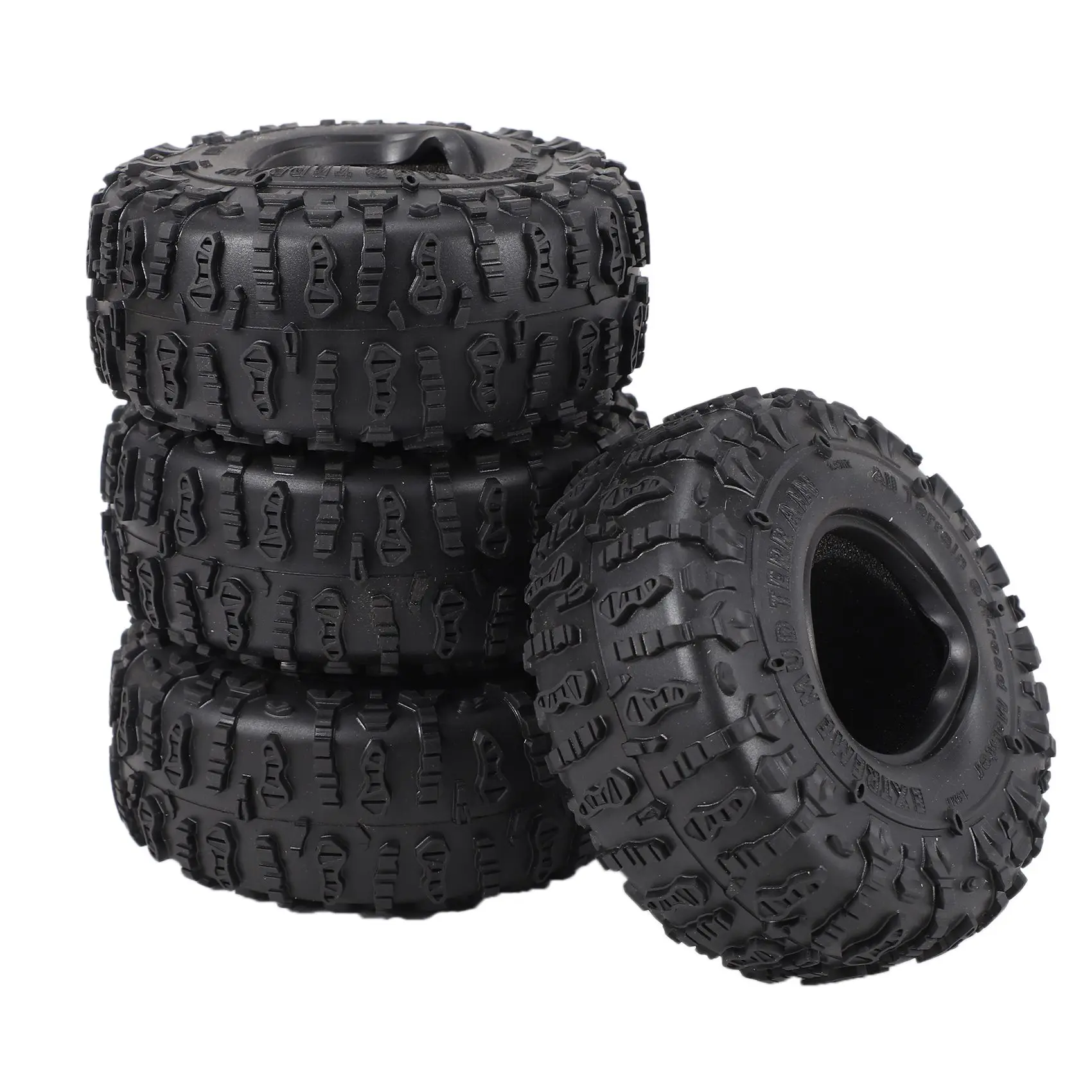 4pcs 122mm 1.9" Rubber Tire Wheel Tyre for 1/10 RC Crawler Car Traxxas TRX4 RC4WD D90 Axial SCX10 II III Wraith Capra Redcat MST
4pcs 122mm 1.9" Rubber Tire Wheel Tyre for 1/10 RC Crawler Car Traxxas TRX4 RC4WD D90 Axial SCX10 II III Wraith Capra Redcat MST