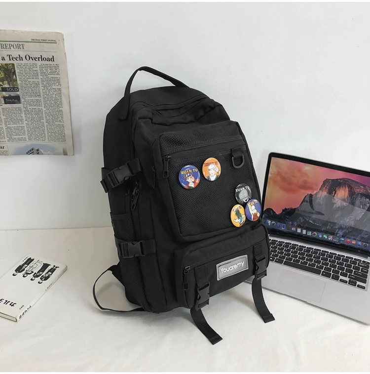 6014 Backpack men's large capacity backpack 2020 new trendy men's schoolbags women
6014 Backpack men's large capacity backpack 2020 new trendy men's schoolbags women