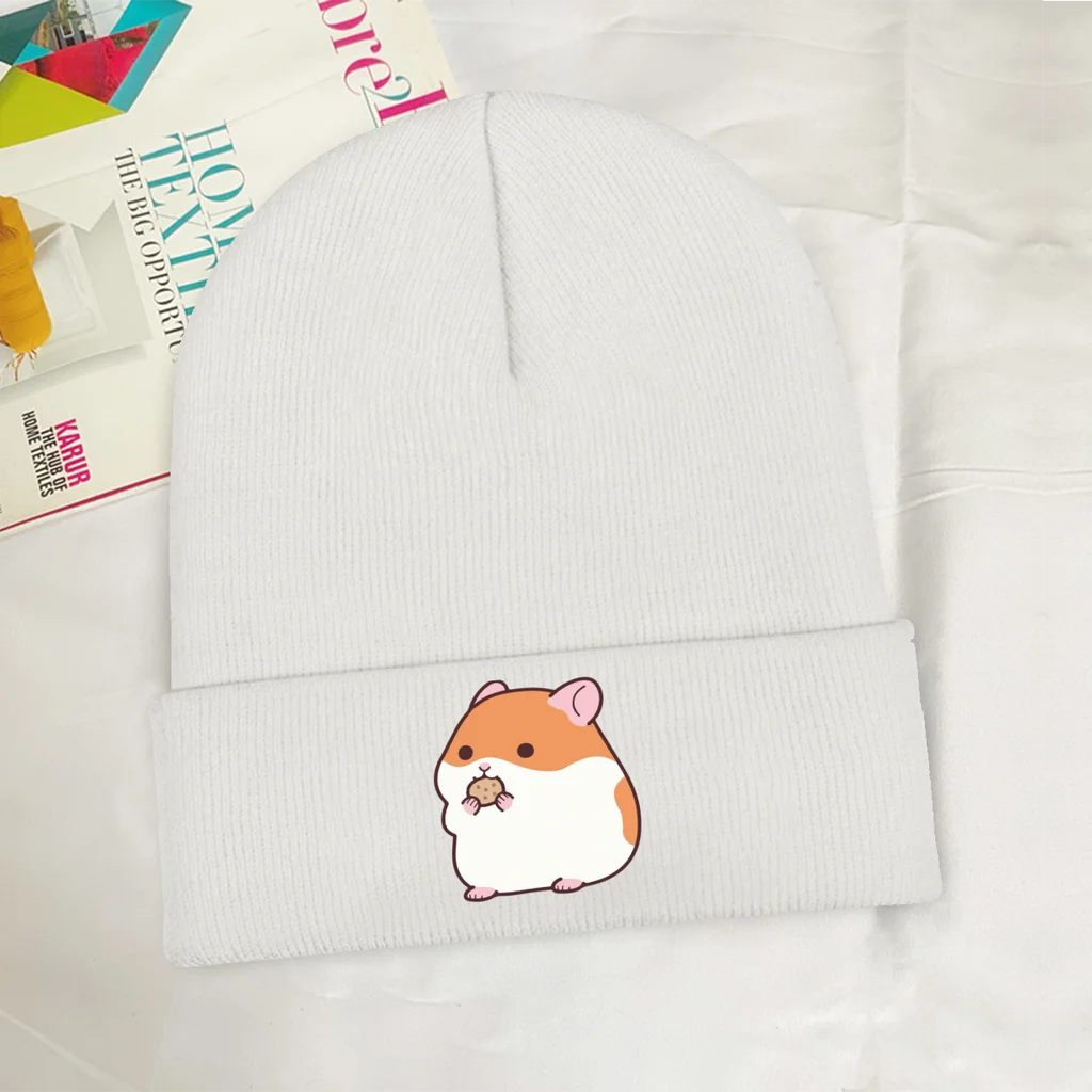 Cute Funny Novelty Tee Skullies Beanie Kawaii Hamster Tiny Animal Knitted Bonnet Men Women Warm Cap Kawaii Brimless Elastic Hats
Cute Funny Novelty Tee Skullies Beanie Kawaii Hamster Tiny Animal Knitted Bonnet Men Women Warm Cap Kawaii Brimless Elastic Hats