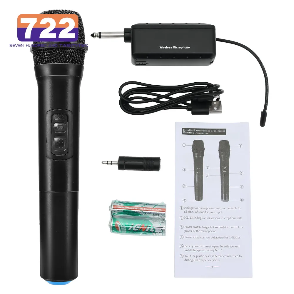 Wireless Microphone one-to-two microphone with receiver FM stage Professional KTV Singing Song Home Parties USB Wireless Mic
Wireless Microphone one-to-two microphone with receiver FM stage Professional KTV Singing Song Home Parties USB Wireless Mic