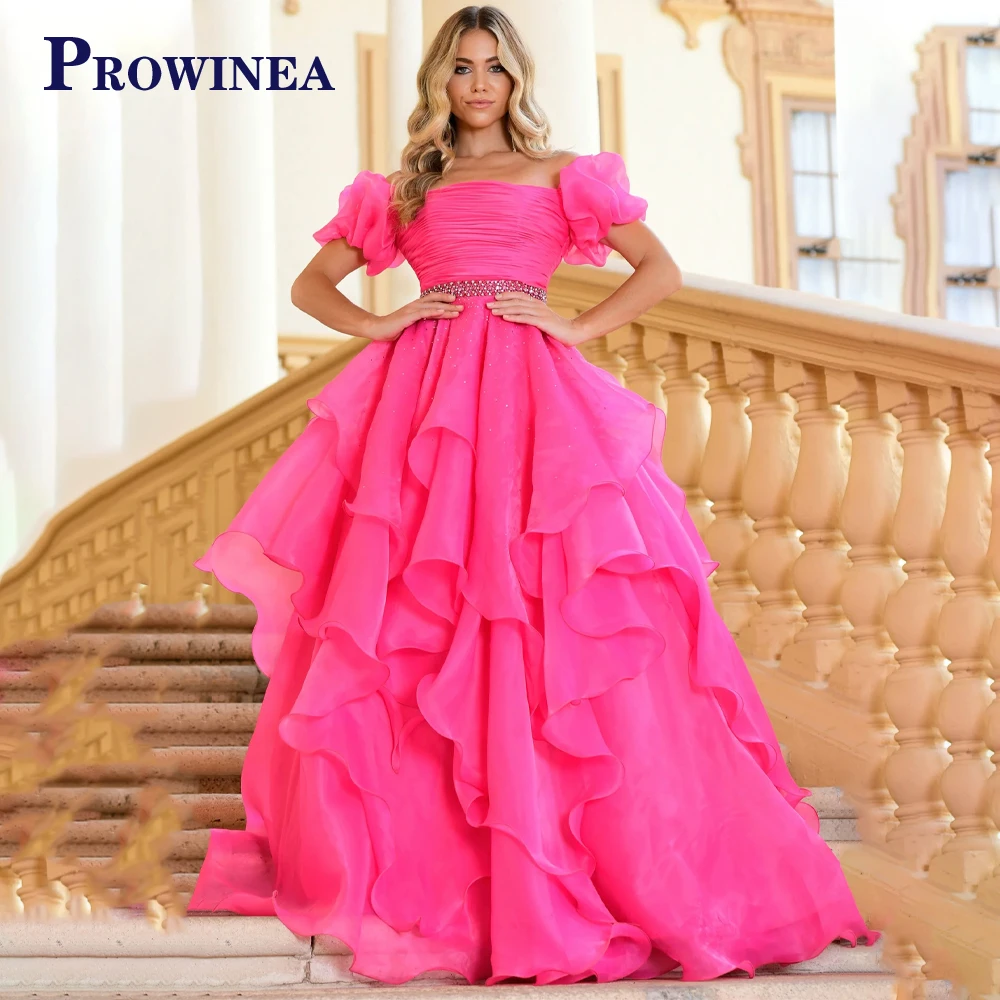 Prowinea Trendy Off The Shoulder Sleeveless Tiered Evening Gowns For Women Pleat Custom Made Vestido De Fiesta Backless Zipper
Prowinea Trendy Off The Shoulder Sleeveless Tiered Evening Gowns For Women Pleat Custom Made Vestido De Fiesta Backless Zipper