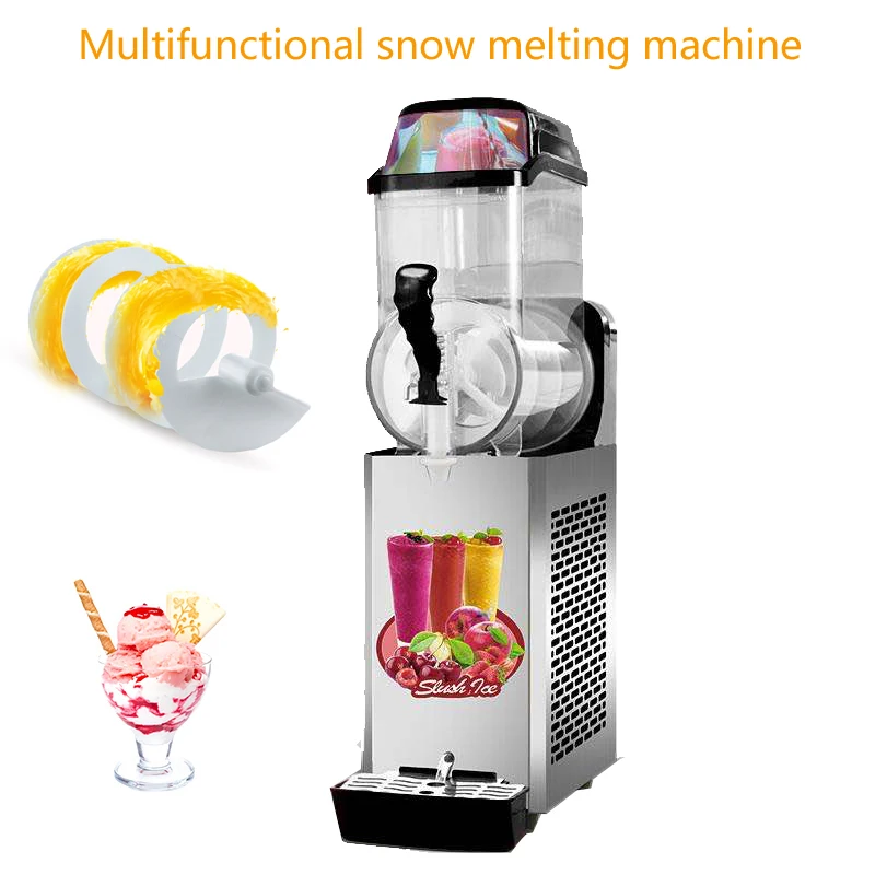 

Небольшая коммерческая машина для производства снега, одноцилиндровая машина для производства снежной грязи, автоматическая машина для расплавления льда