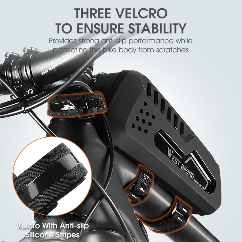 WEST BIKING Bicycle Front Frame Bag Carrier Pack Portable Road Mountain Bike Saddle Bag TPU Waterproof Cycling Accessories
WEST BIKING Bicycle Front Frame Bag Carrier Pack Portable Road Mountain Bike Saddle Bag TPU Waterproof Cycling Accessories