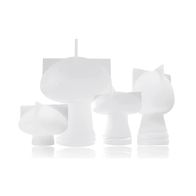 4Pcs White Ornament Big Mushroom Resin Moulds Mushrooms 3D Silicone Moulds For Epoxy
4Pcs White Ornament Big Mushroom Resin Moulds Mushrooms 3D Silicone Moulds For Epoxy