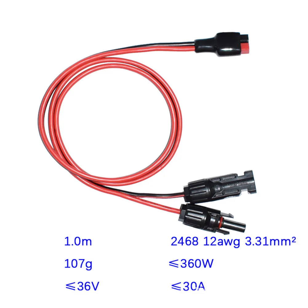For Anderson Plug To Solar Panel Cable Adapter Battery Charging Connector 2x12awg 3.31mm² Eco-friendly PVC Solar Panel Cable
For Anderson Plug To Solar Panel Cable Adapter Battery Charging Connector 2x12awg 3.31mm² Eco-friendly PVC Solar Panel Cable