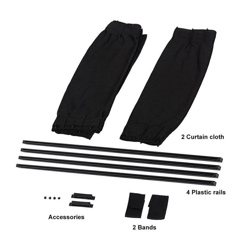 2Pcs Car Sunshade Van SUV Casement Curtain Anti-UV The Real Color Of The Item May Be Slightly Different From The Pictures Shown
2Pcs Car Sunshade Van SUV Casement Curtain Anti-UV The Real Color Of The Item May Be Slightly Different From The Pictures Shown