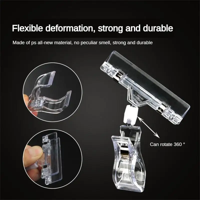 Transparent Clip Six Options Label Advertising Display Logo Display Transparent Universal Hook Adjustable Transparent Clip Abs
Transparent Clip Six Options Label Advertising Display Logo Display Transparent Universal Hook Adjustable Transparent Clip Abs