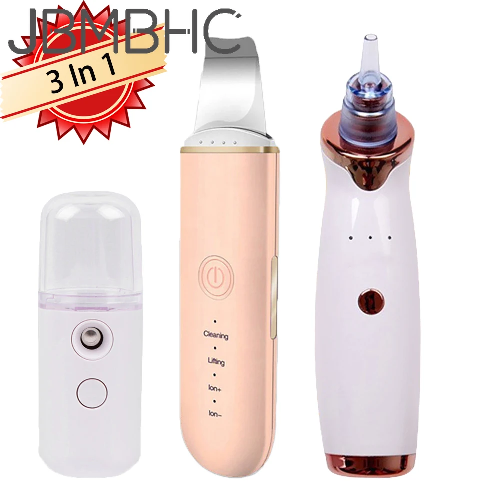 Facial Scrubber Ultrasonic Cleaner Skin Cleaning Device Blackhead Remover Electric Scraper EMS Facial Lifting Devices Peeling
Facial Scrubber Ultrasonic Cleaner Skin Cleaning Device Blackhead Remover Electric Scraper EMS Facial Lifting Devices Peeling