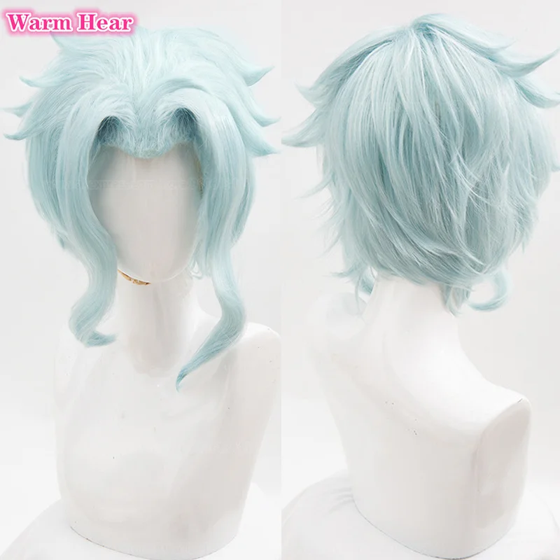 Il Dottore Cosplay Wig Game Genshin Impact Fatui Cosplay Doctor Dottor 35cm Short Blue Heat Resistant Synthetic Hair Anime Wigs
Il Dottore Cosplay Wig Game Genshin Impact Fatui Cosplay Doctor Dottor 35cm Short Blue Heat Resistant Synthetic Hair Anime Wigs