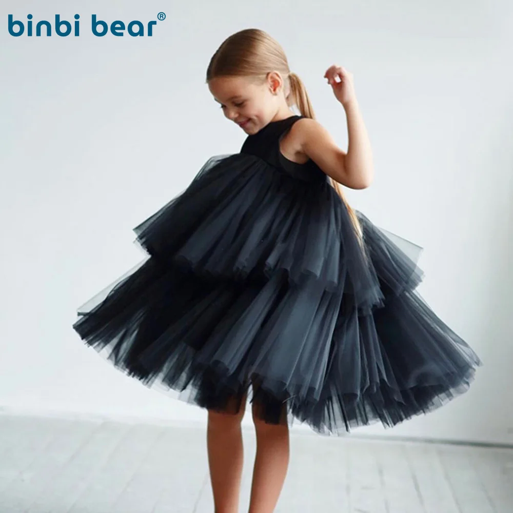 Children's Summer Clothing Girls Fashionable Western Vestidos Temperament Princess Black Dress Kids Children Clothes Dresses
Children's Summer Clothing Girls Fashionable Western Vestidos Temperament Princess Black Dress Kids Children Clothes Dresses