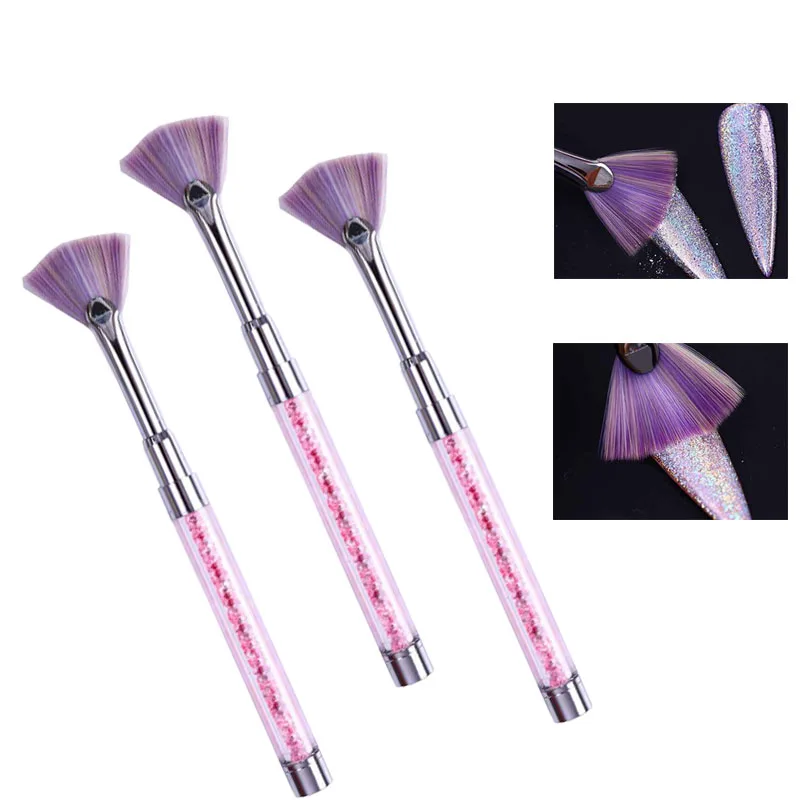 3pcs Nail Art Brush Fan Rhinestone Paint Draw Dust Glitter Powder Remover Clean Pen Acrylic Liner UV Gel Art Drawing Pen Brush
3pcs Nail Art Brush Fan Rhinestone Paint Draw Dust Glitter Powder Remover Clean Pen Acrylic Liner UV Gel Art Drawing Pen Brush