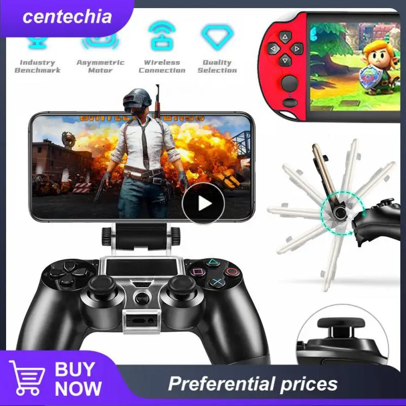 Mobile Cell Phone Stand Adjustable Universal Mobile Phone Clip For Controller Mount 2 In 1 Controller Phone Holder Hand Grip
Mobile Cell Phone Stand Adjustable Universal Mobile Phone Clip For Controller Mount 2 In 1 Controller Phone Holder Hand Grip