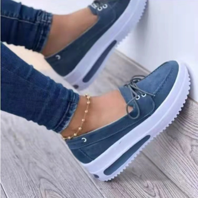 Women Flats Platform Shoes Women Elegant Genuine PU Shoes Woman Spring Casual Flat Shoes Women Non Slip Shoes
Women Flats Platform Shoes Women Elegant Genuine PU Shoes Woman Spring Casual Flat Shoes Women Non Slip Shoes