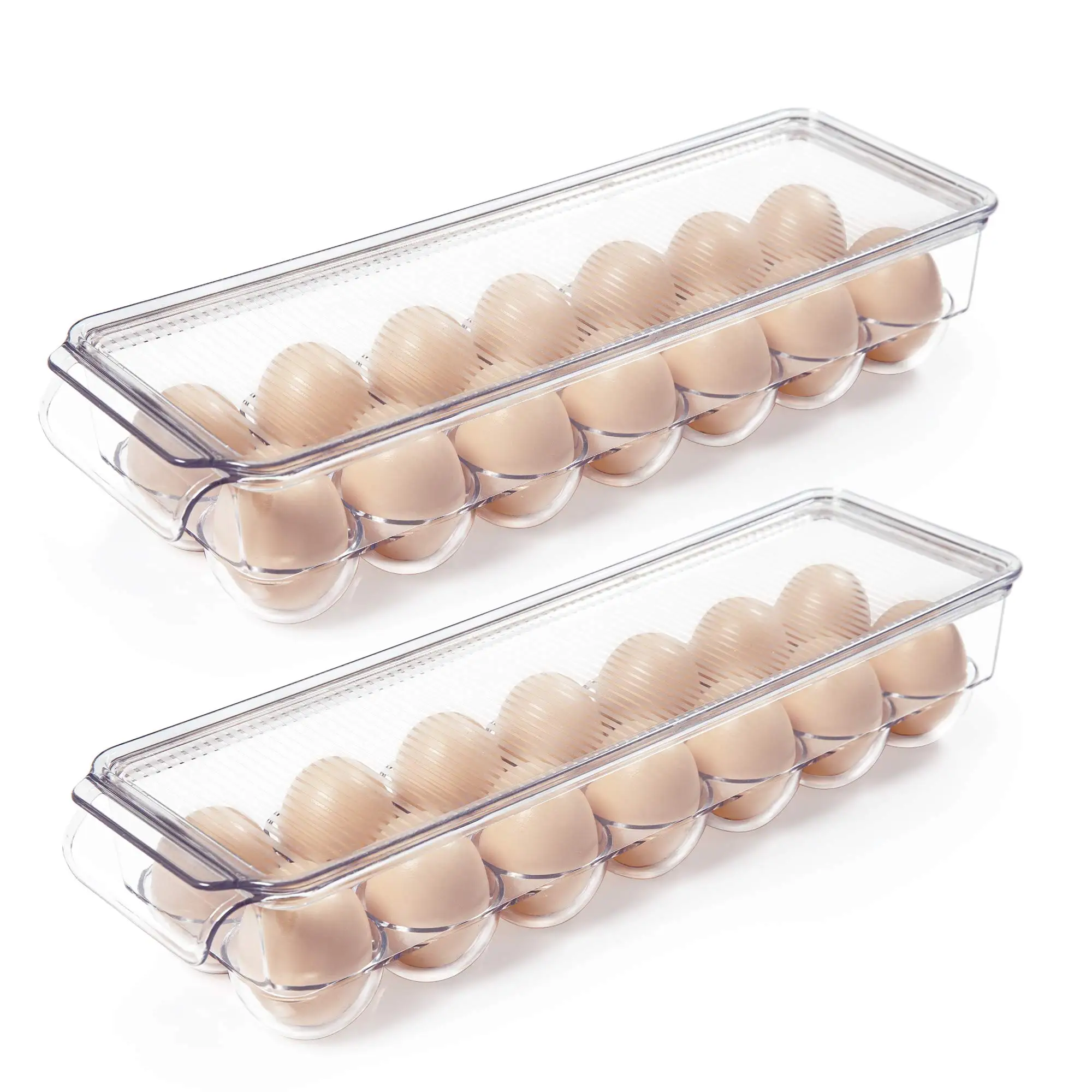 2PCS Egg Storage Box Egg Tray Containers Kitchen Refrigerator Eggs Transparent Dispenser Airtight Fresh Preservation
2PCS Egg Storage Box Egg Tray Containers Kitchen Refrigerator Eggs Transparent Dispenser Airtight Fresh Preservation