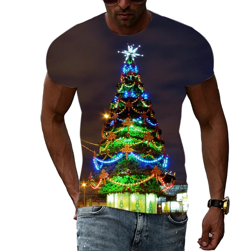 Nieuwe 3D Afdrukken Unisex Vieren Kerst T-shirt Afdrukken Mode Toevallige Creatieve Trend Mannen T-shirt Zomer Plezier Hip Hop
Nieuwe 3D Afdrukken Unisex Vieren Kerst T-shirt Afdrukken Mode Toevallige Creatieve Trend Mannen T-shirt Zomer Plezier Hip Hop