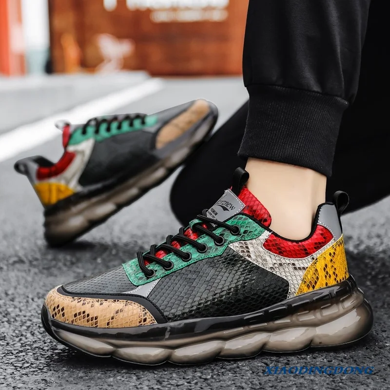 Men's Sneaker Leather Casual Men Shoes Thick Bottom Shock-absorbing Fashion Shoes Retro Breathable Design Trainers Shoes For Men
Men's Sneaker Leather Casual Men Shoes Thick Bottom Shock-absorbing Fashion Shoes Retro Breathable Design Trainers Shoes For Men