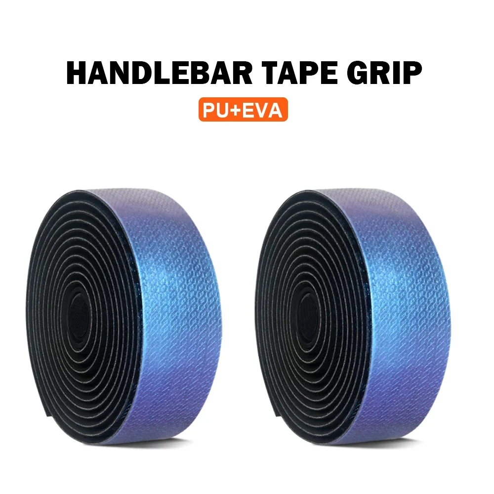 Road Bike Handlebar Tapes Light Reflective Dazzle Bar Tape EVA/PU Gradient Color Bicycle Grip Tape Wrap Tape Durable Bar Bartape
Road Bike Handlebar Tapes Light Reflective Dazzle Bar Tape EVA/PU Gradient Color Bicycle Grip Tape Wrap Tape Durable Bar Bartape