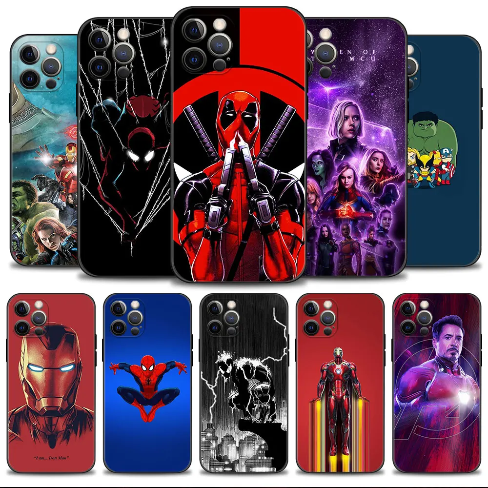 Phone Cover For Apple iPhone 14 13 12 11 Pro Max 13 12 Mini XR X 7 8 6 6S Plus Case Shell Funda Marvel Deadpool SpiderMan Venom
Phone Cover For Apple iPhone 14 13 12 11 Pro Max 13 12 Mini XR X 7 8 6 6S Plus Case Shell Funda Marvel Deadpool SpiderMan Venom