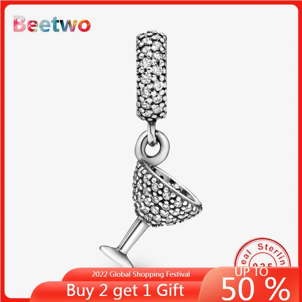 Pave Cocktail Glass Dangle Charm Fit Original Pan Bracelet Charms silver color Pendant Dangle Jewelry Berloque
Pave Cocktail Glass Dangle Charm Fit Original Pan Bracelet Charms silver color Pendant Dangle Jewelry Berloque