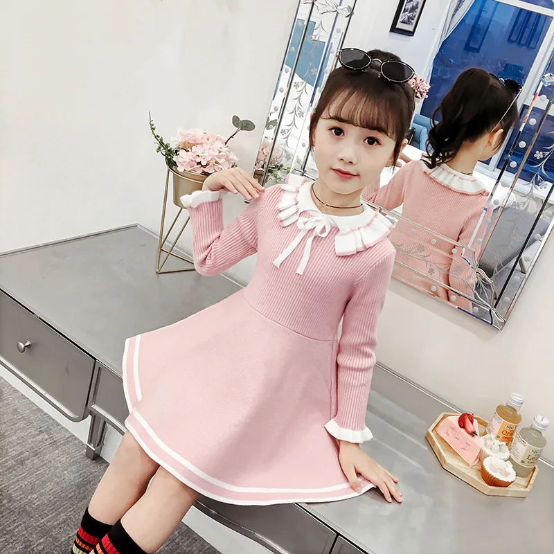 Lapel Collar Wool Lace Dress Baby Girls Clothes Spring Autumn Fashion Little Xiangfeng Tweed Pearl Dress For Girl Kids Clothing
Lapel Collar Wool Lace Dress Baby Girls Clothes Spring Autumn Fashion Little Xiangfeng Tweed Pearl Dress For Girl Kids Clothing