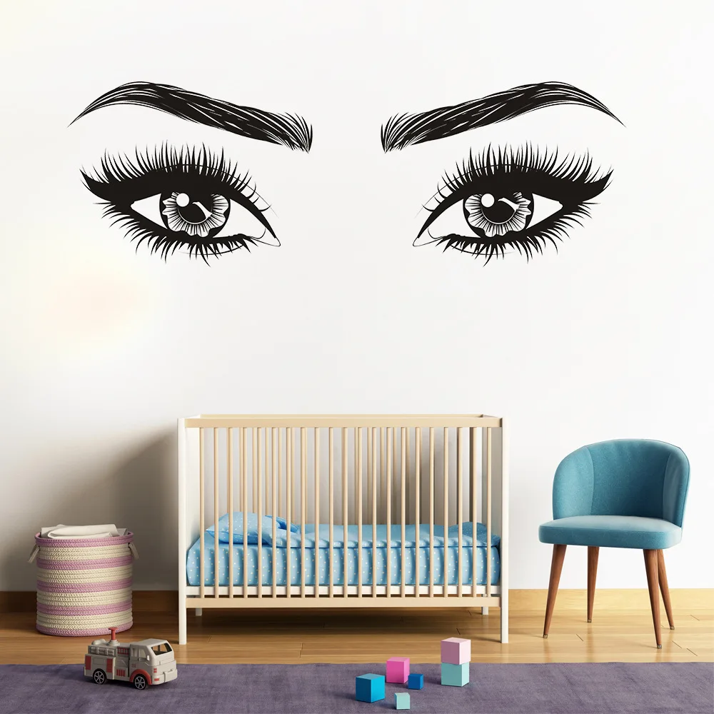 Lash & Brows Eyes Quote Wall Stickers Fashion Vinyl Eyelashes Wall Decals For Girls Bedroom Eyebrows Store Beauty Salon Decor
Lash & Brows Eyes Quote Wall Stickers Fashion Vinyl Eyelashes Wall Decals For Girls Bedroom Eyebrows Store Beauty Salon Decor