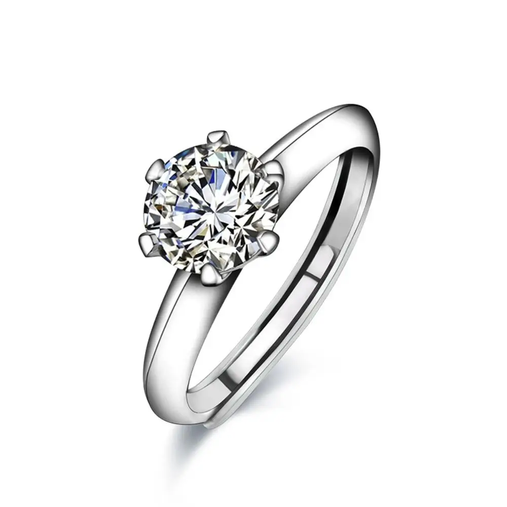 Fashion Women Jewelry Diamond Ring Proposal Real Moissanite Ring Engagement Rings Sterling Silver
Fashion Women Jewelry Diamond Ring Proposal Real Moissanite Ring Engagement Rings Sterling Silver