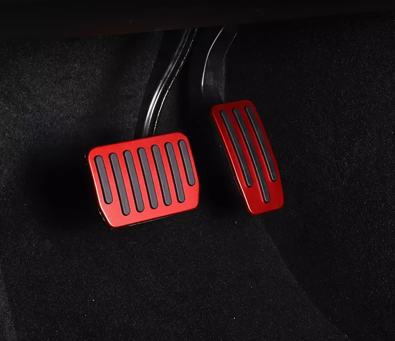 Slip Accelerator Brake Pedal Cover Set Brake Pedal Pad Pedal Cover Kit for Tesla for Model 3 Y 2021 Accessories
Slip Accelerator Brake Pedal Cover Set Brake Pedal Pad Pedal Cover Kit for Tesla for Model 3 Y 2021 Accessories