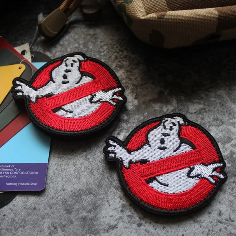 Ghostbusters Patches Tactical Embroidered Hook&Loop Patch Halloween Gift Morale Badge on Backpack Iron-on Patches for Clothing
Ghostbusters Patches Tactical Embroidered Hook&Loop Patch Halloween Gift Morale Badge on Backpack Iron-on Patches for Clothing