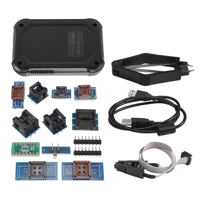 For Xgecu New T48 (TL866-3G) Programmer Support 32000+ Ics For SPI/Nor/NAND Flash/EMMC BGA/TSOP/SOP/PLCC +13 Parts
For Xgecu New T48 (TL866-3G) Programmer Support 32000+ Ics For SPI/Nor/NAND Flash/EMMC BGA/TSOP/SOP/PLCC +13 Parts