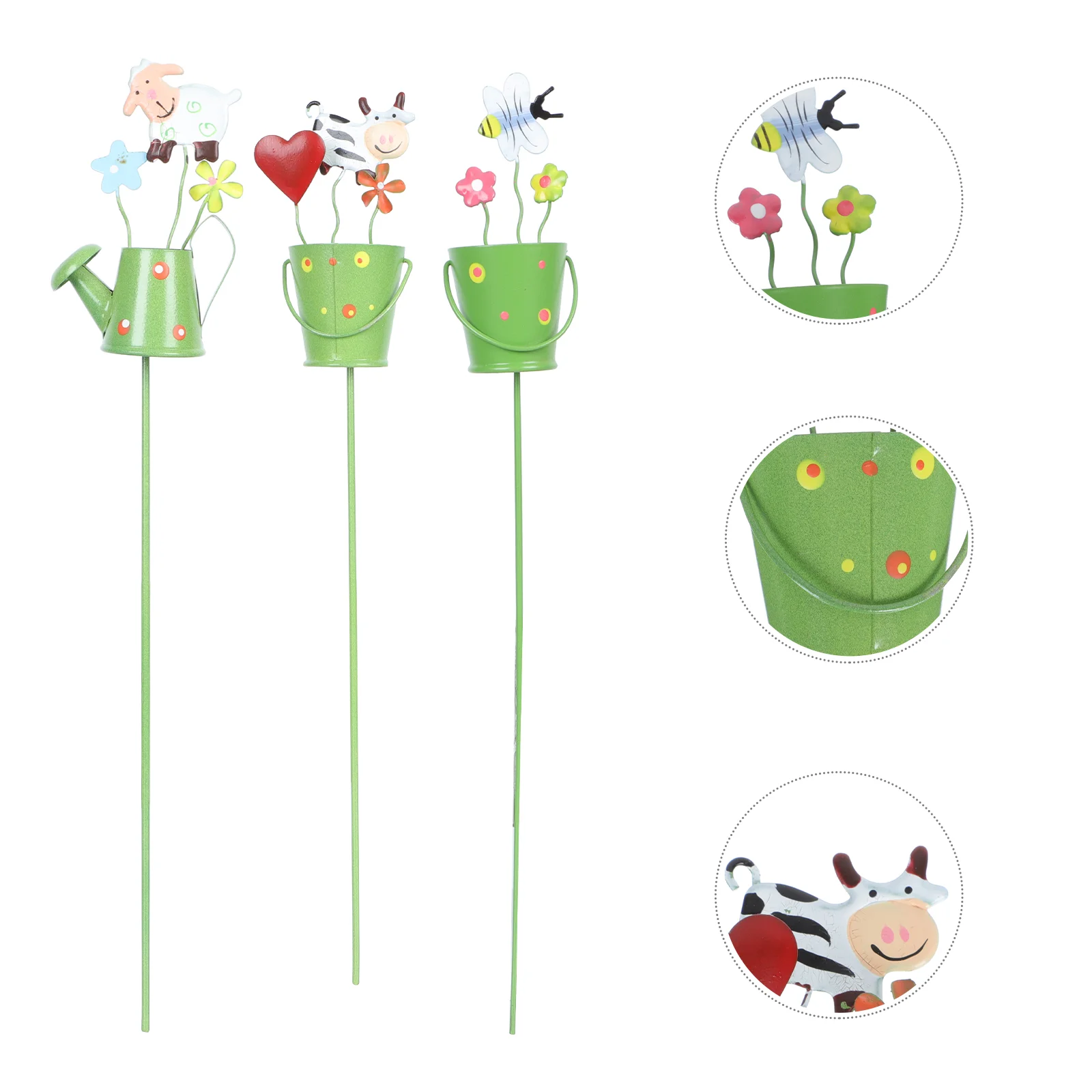 Garden Stakes Stake Flower Bonsai Decoration Outdoor Pot Floral Lawn Topperdecorations Ornamentscupcake Vegetable Insert Statues
Garden Stakes Stake Flower Bonsai Decoration Outdoor Pot Floral Lawn Topperdecorations Ornamentscupcake Vegetable Insert Statues