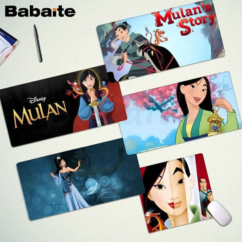 Disney Princess Mulan Mousepad girl Keyboards Mat Rubber Gaming mousepad Desk Size for large Edge Locking Game Keyboard Pad
Disney Princess Mulan Mousepad girl Keyboards Mat Rubber Gaming mousepad Desk Size for large Edge Locking Game Keyboard Pad