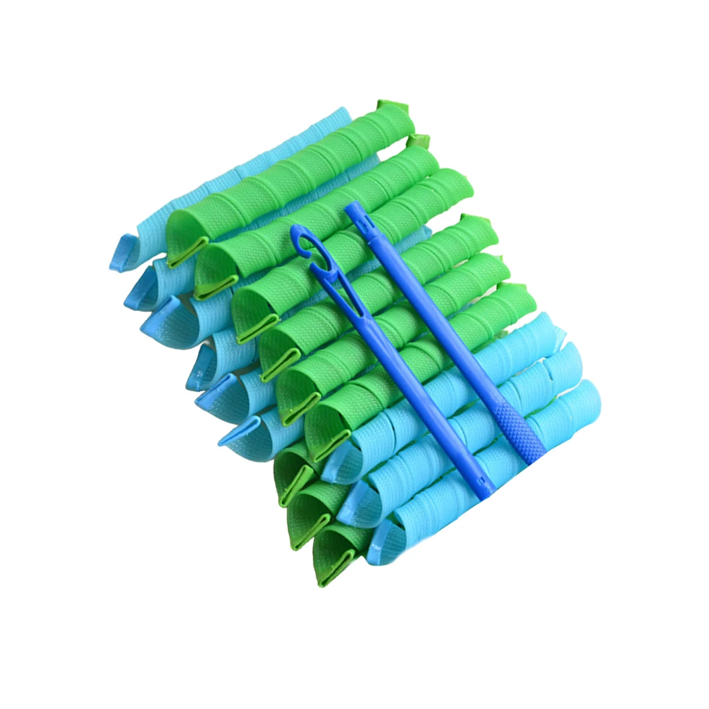 Hair Rollers Snail Shape 18Pcs Spiral Round Curls Hair Curler Soft Hair Curler Bendy Hair Rollers DIY
Hair Rollers Snail Shape 18Pcs Spiral Round Curls Hair Curler Soft Hair Curler Bendy Hair Rollers DIY