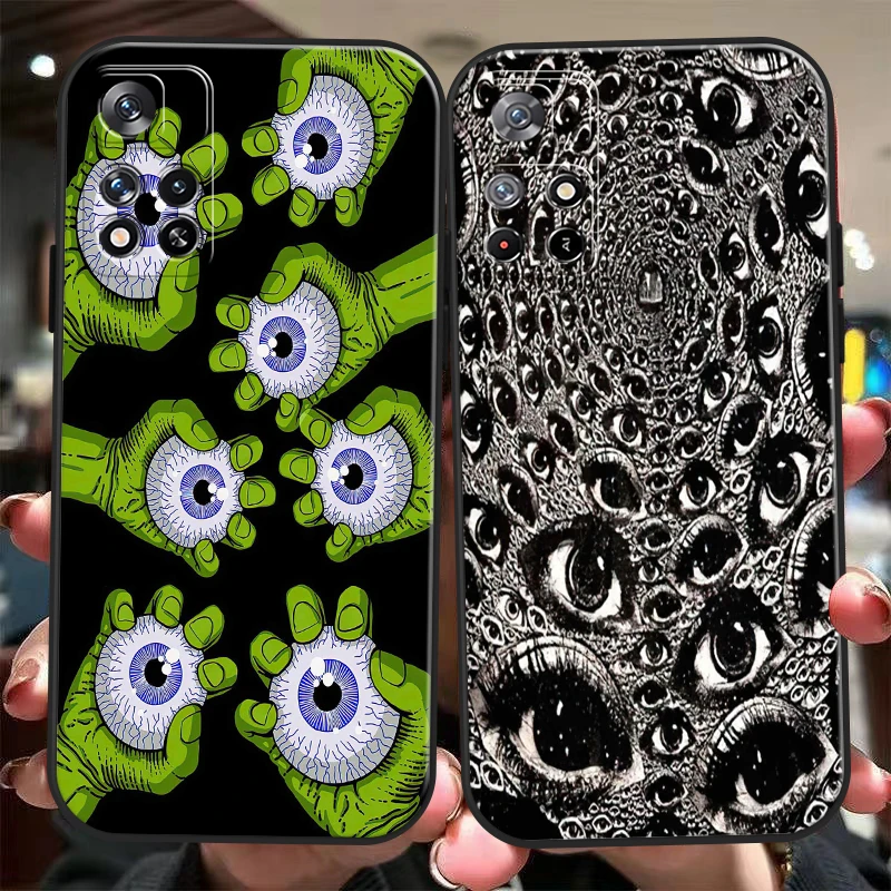 Terror Evil Eyes For Xiaomi Redmi 10 9 9A 9T 9C Redmi Note 11 11T 11S 10 10S 9 9S Pro 5G Phone Case Liquid Silicon Cases TPU
Terror Evil Eyes For Xiaomi Redmi 10 9 9A 9T 9C Redmi Note 11 11T 11S 10 10S 9 9S Pro 5G Phone Case Liquid Silicon Cases TPU
