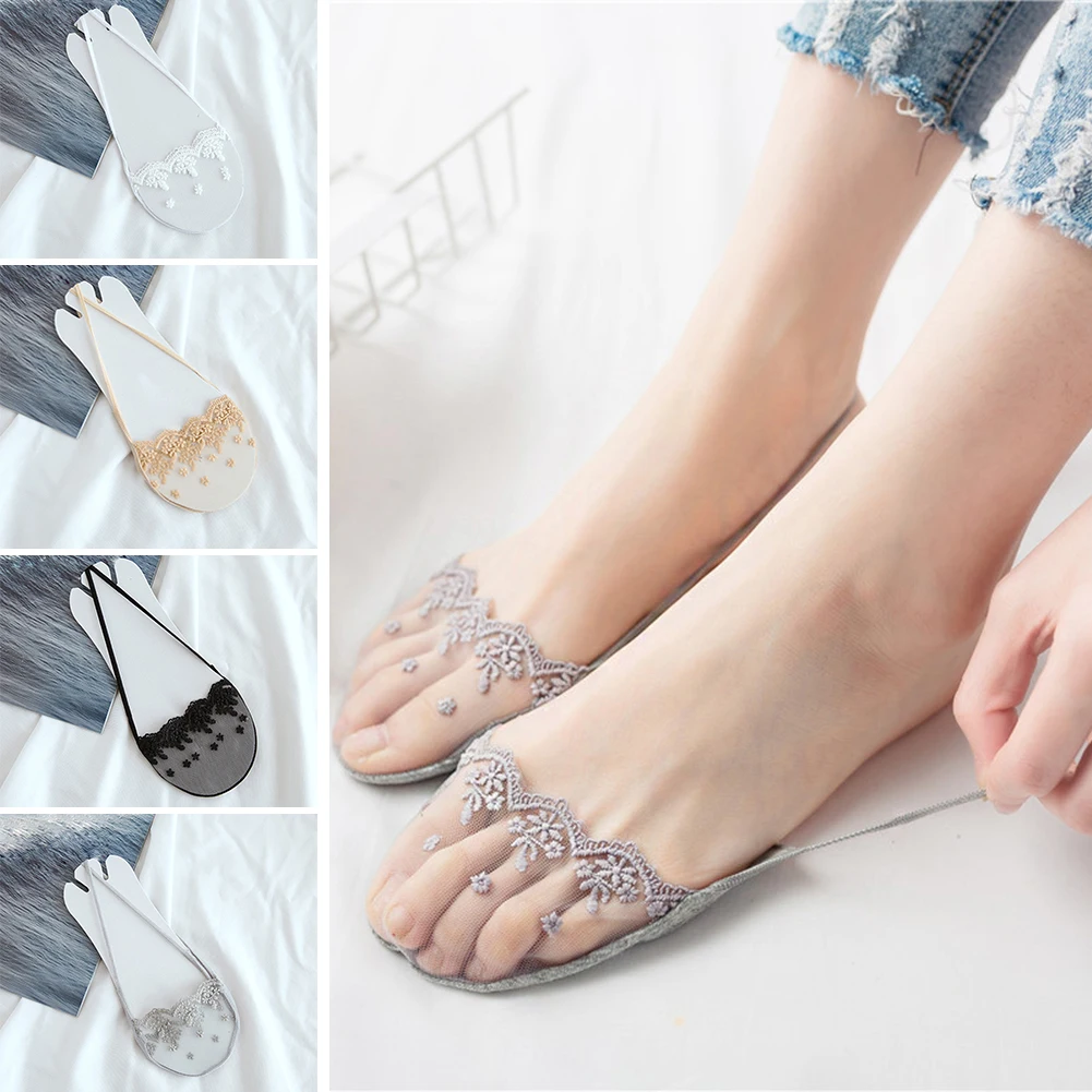 1Pair New Fashion Summer Women Lady Sexy Half Feet Antiskid Invisible Liner No Show Low Cut Sling Short Lace Sock Black White
1Pair New Fashion Summer Women Lady Sexy Half Feet Antiskid Invisible Liner No Show Low Cut Sling Short Lace Sock Black White