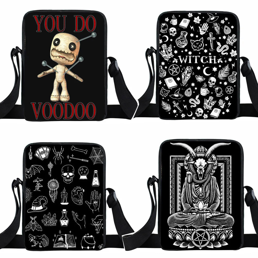Witch / Voodoo / Wicaa Messenger Bag Baphomet / Witchcraft / Black Cat Shoulder Bag Women Handbags Ladies Canvas Cross Bags
Witch / Voodoo / Wicaa Messenger Bag Baphomet / Witchcraft / Black Cat Shoulder Bag Women Handbags Ladies Canvas Cross Bags
