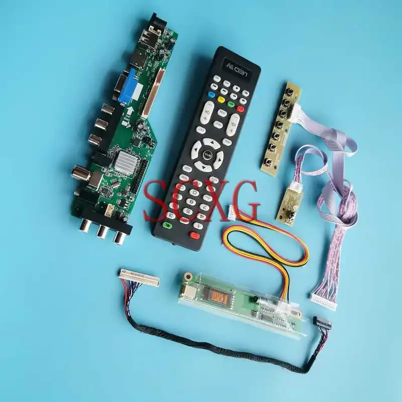 For N150X2 N150X3 N150X4 N150X6 Monitor DVB Digital Driver Board 15" 1-CCFL LVDS 30 Pin Kit 1024*768 USB HDMI-Compatible VGA AV
For N150X2 N150X3 N150X4 N150X6 Monitor DVB Digital Driver Board 15" 1-CCFL LVDS 30 Pin Kit 1024*768 USB HDMI-Compatible VGA AV