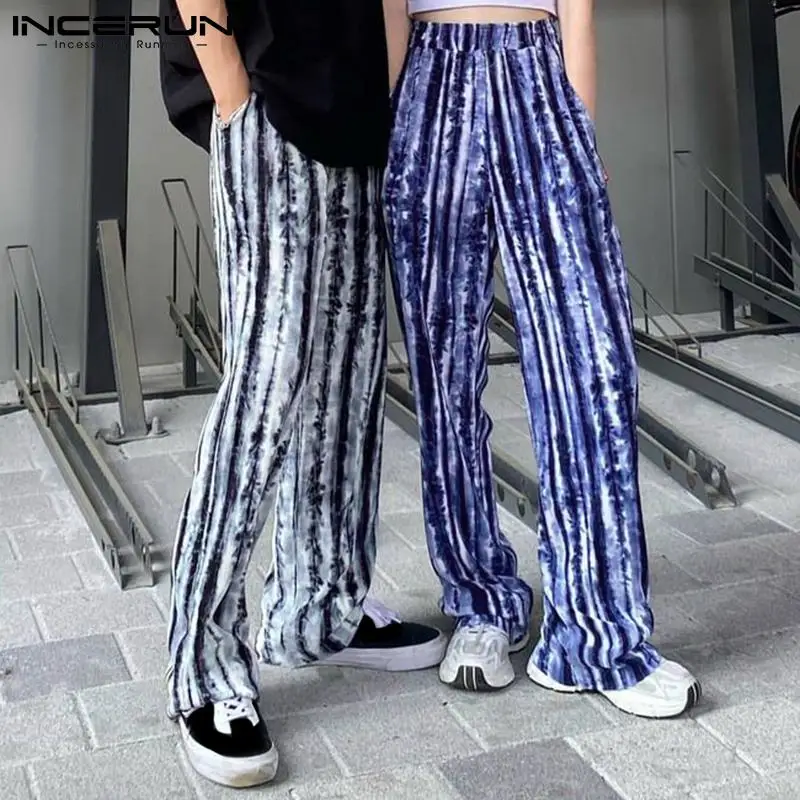 2022 Men Casual Pants Elastic Waist Streetwear Printed Joggers Korean Straight Trousers Men Fashion Leisure Pantalon 5XL INCERUN
2022 Men Casual Pants Elastic Waist Streetwear Printed Joggers Korean Straight Trousers Men Fashion Leisure Pantalon 5XL INCERUN