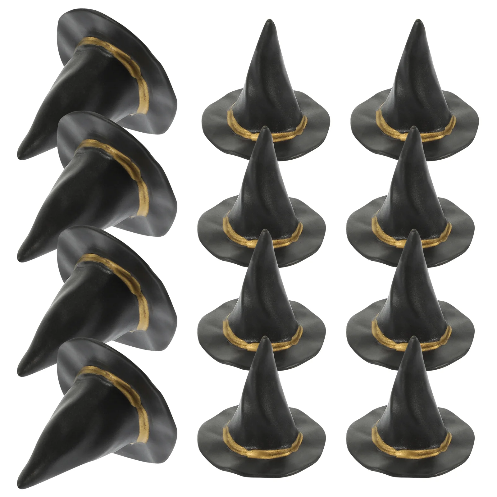 24 Pcs Halloween Mini Witch Hat Decors Small Hats Cake Crafts Tiny Plastic Ornament DIY Accessories Dolls Decoration
24 Pcs Halloween Mini Witch Hat Decors Small Hats Cake Crafts Tiny Plastic Ornament DIY Accessories Dolls Decoration