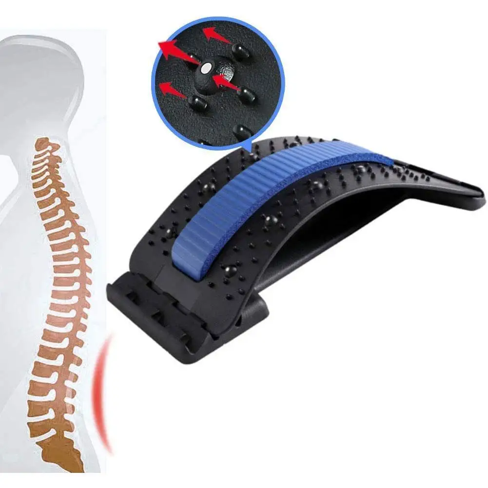 Multi-Level Adjustable Back Massager Stretcher Waist Neck Stretch Fitness Lumbar Cervical Spine Support Pain Relief Relaxation
Multi-Level Adjustable Back Massager Stretcher Waist Neck Stretch Fitness Lumbar Cervical Spine Support Pain Relief Relaxation
