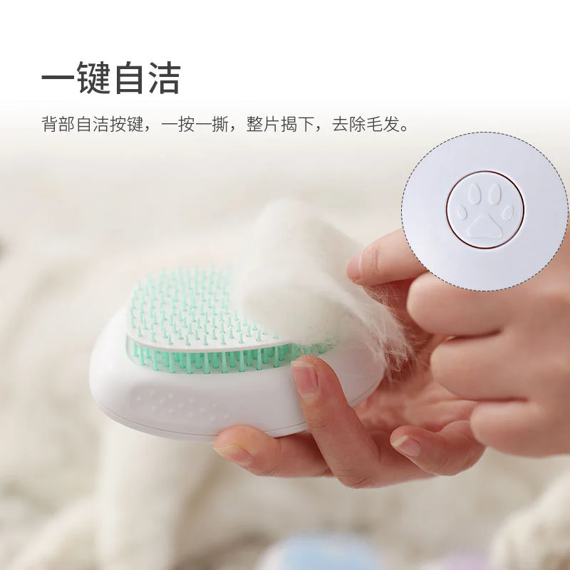 Cat Pet Cleaning Brush One-click Hair Removal Cat Hair Cleaner Dog Hair Comb Pet Bath Massage Cat Comb
Cat Pet Cleaning Brush One-click Hair Removal Cat Hair Cleaner Dog Hair Comb Pet Bath Massage Cat Comb