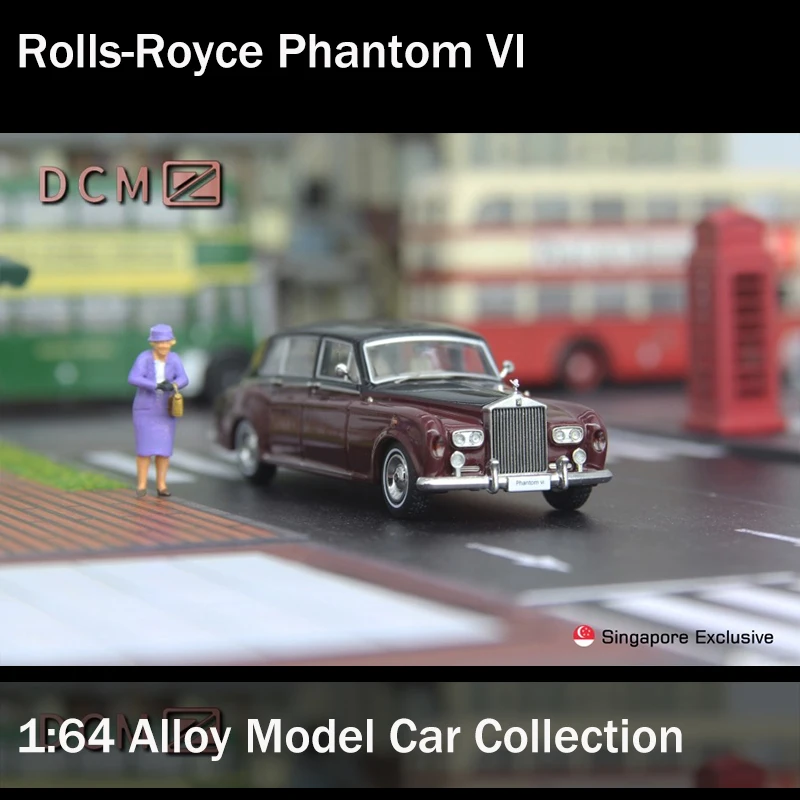 DCM 1:64 модель автомобиля Rolls-Royce Phantom VI коллекция литых автомобилей из сплава-винно-красный
DCM 1:64 модель автомобиля Rolls-Royce Phantom VI коллекция литых автомобилей из сплава-винно-красный