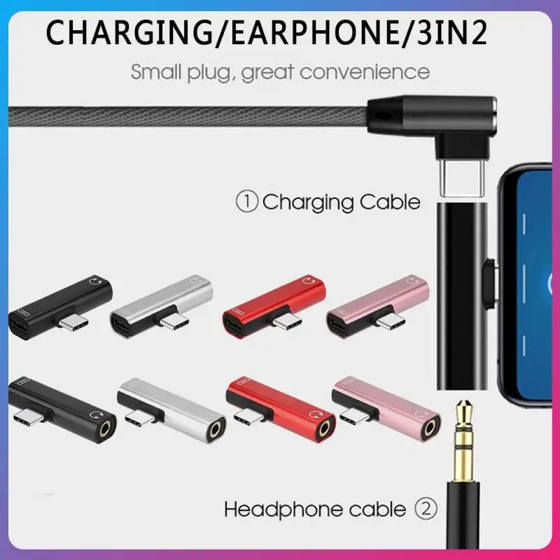 3.5mm Socket Type C Otg Adapter Headphone Aux Cable 2 In 1 Type C Audio Adapter Plug Converter Adapter Adapter Socket
3.5mm Socket Type C Otg Adapter Headphone Aux Cable 2 In 1 Type C Audio Adapter Plug Converter Adapter Adapter Socket